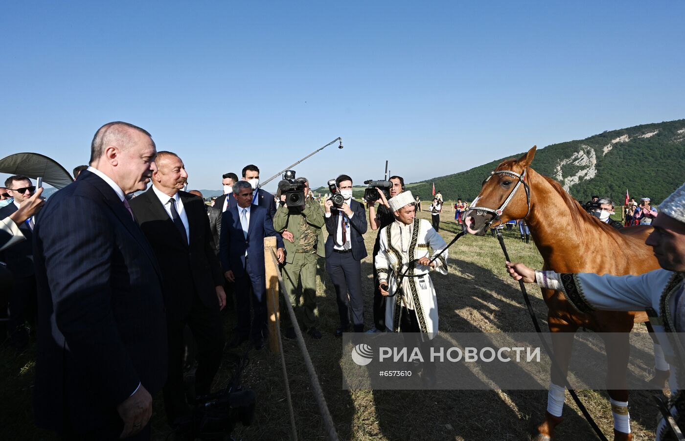 Визит президента Турции Р. Эрдогана в Азербайджан