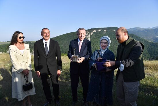 Визит президента Турции Р. Эрдогана в Азербайджан