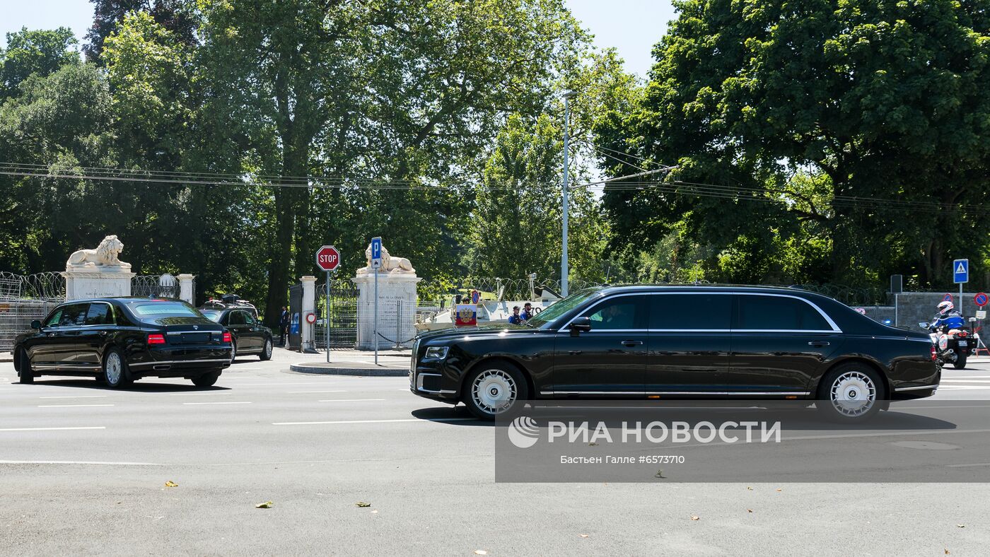 Встреча президентов России и США В. Путина и Дж. Байдена в Женеве