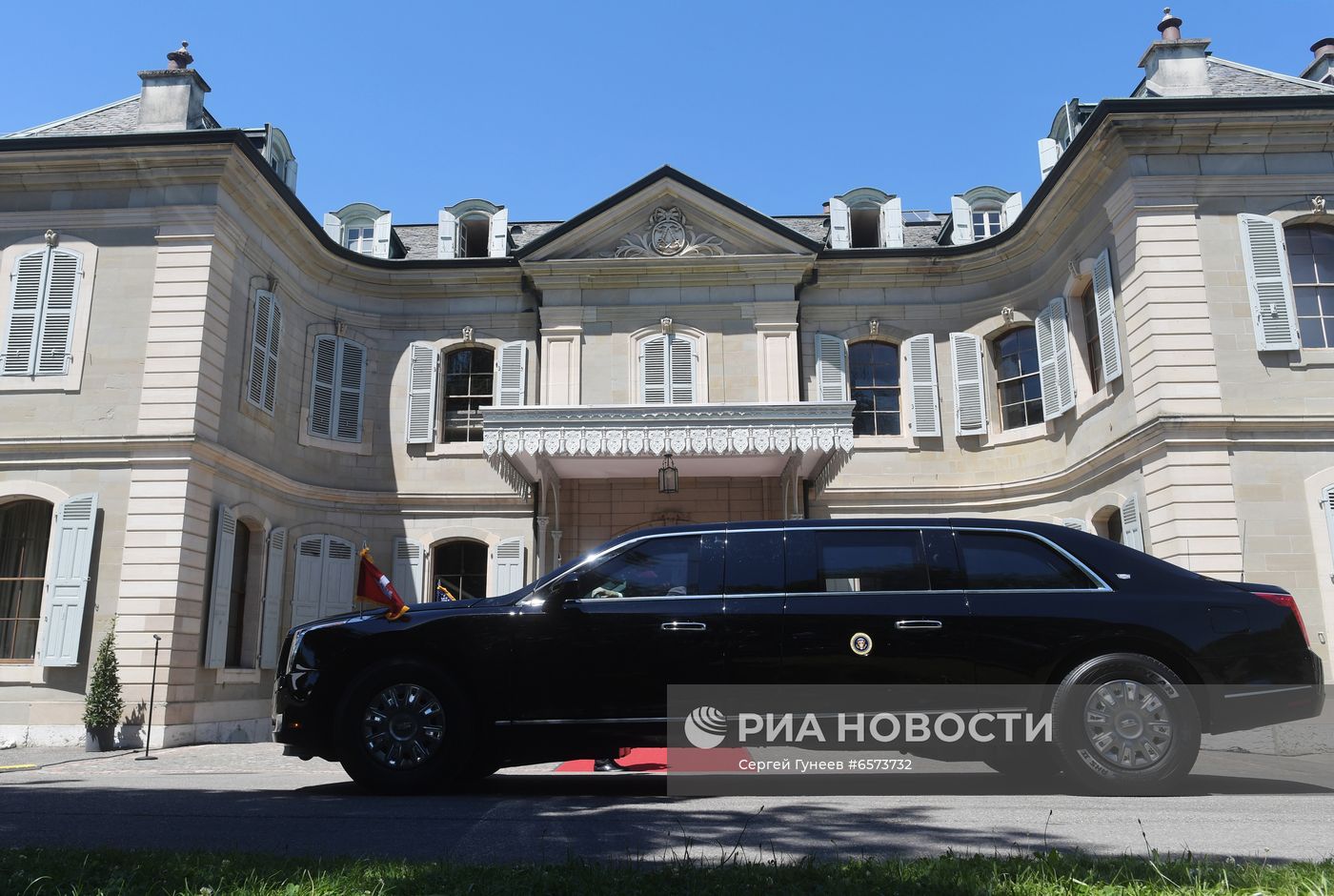 Встреча президентов России и США В. Путина и Дж. Байдена в Женеве