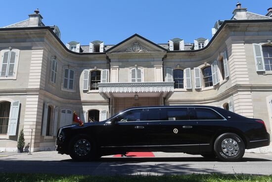 Встреча президентов России и США В. Путина и Дж. Байдена в Женеве