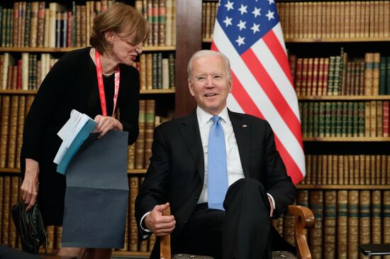 Встреча президентов России и США В. Путина и Дж. Байдена в Женеве