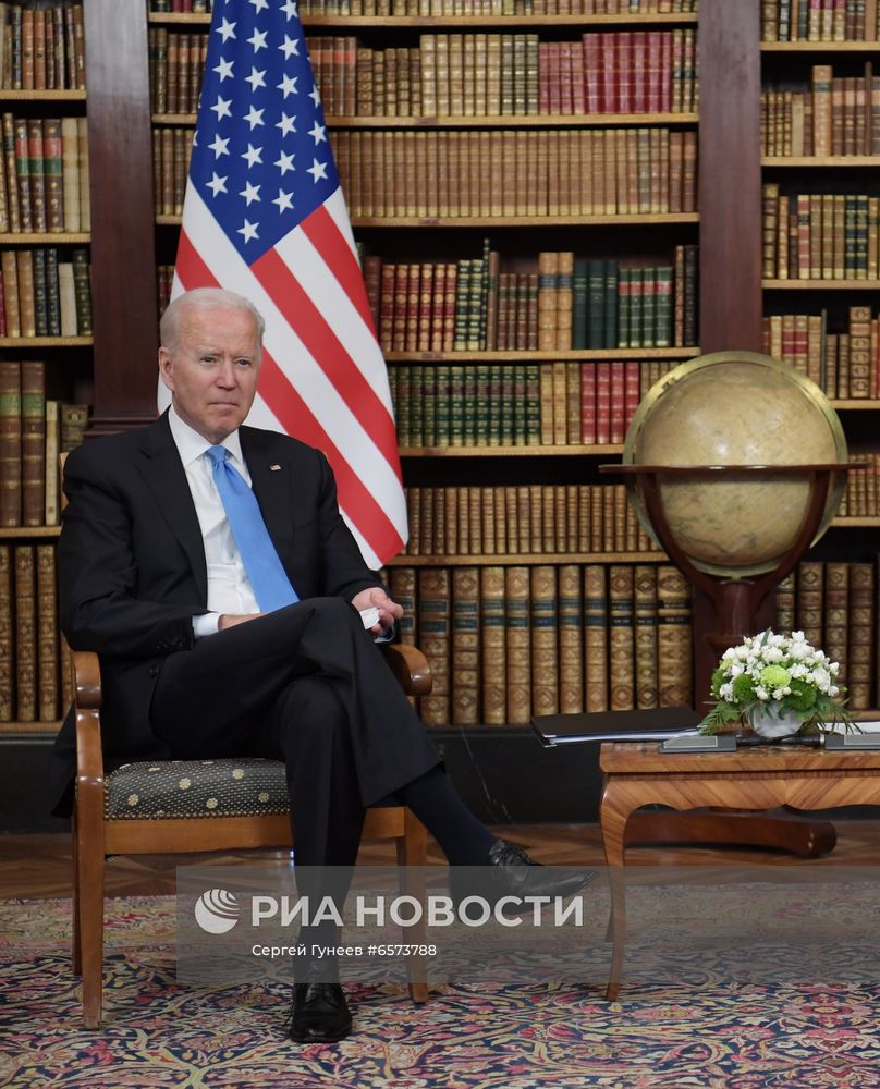 Встреча президентов России и США В. Путина и Дж. Байдена в Женеве