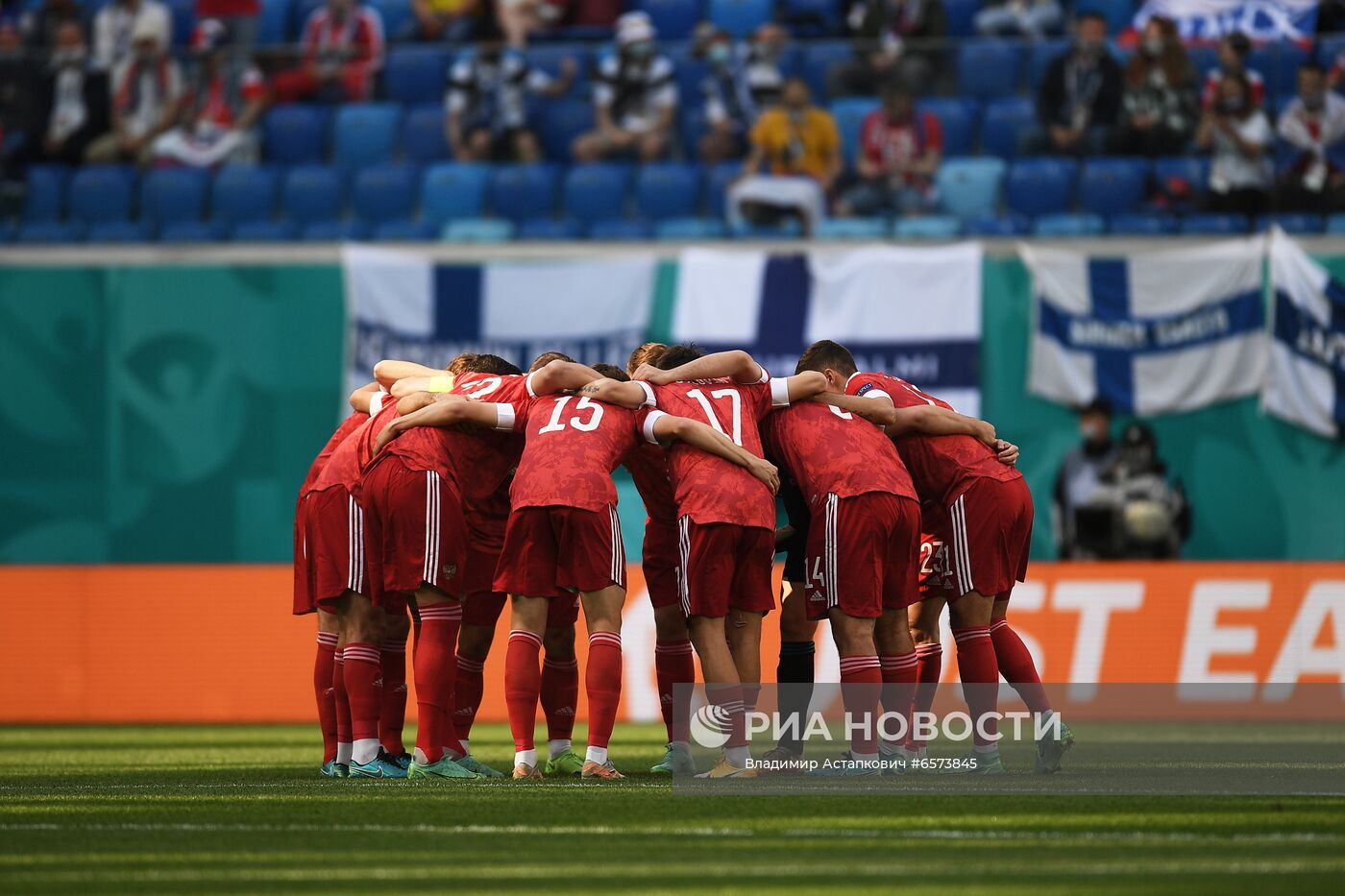 Футбол. ЧЕ-2020. Матч Финляндия - Россия