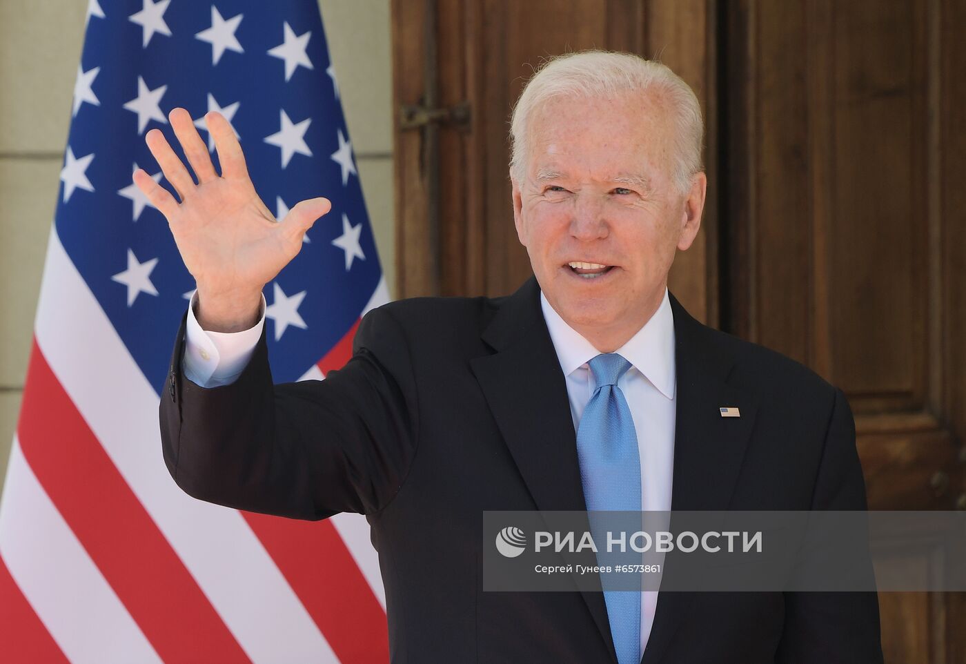 Встреча президентов России и США В. Путина и Дж. Байдена в Женеве