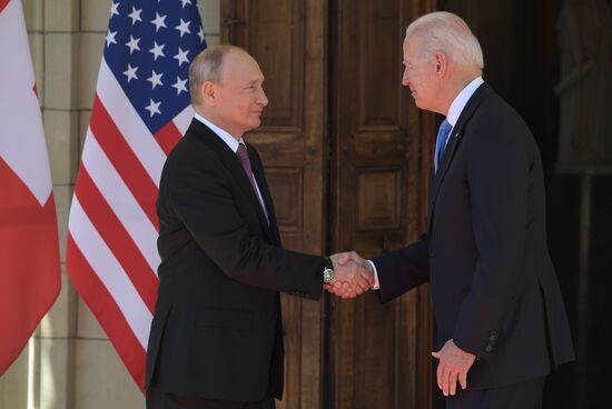 Встреча президентов России и США В. Путина и Дж. Байдена в Женеве