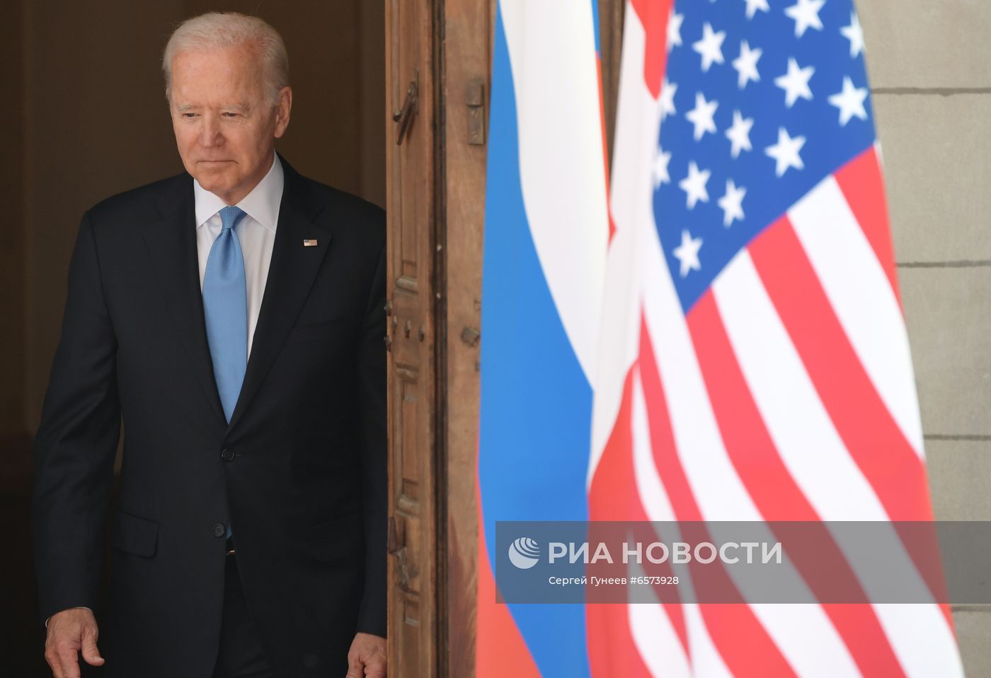 Встреча президентов России и США В. Путина и Дж. Байдена в Женеве