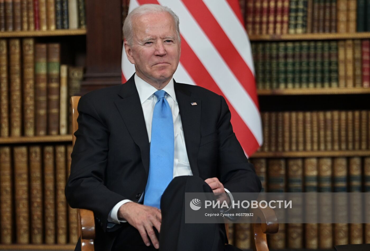Встреча президентов России и США В. Путина и Дж. Байдена в Женеве