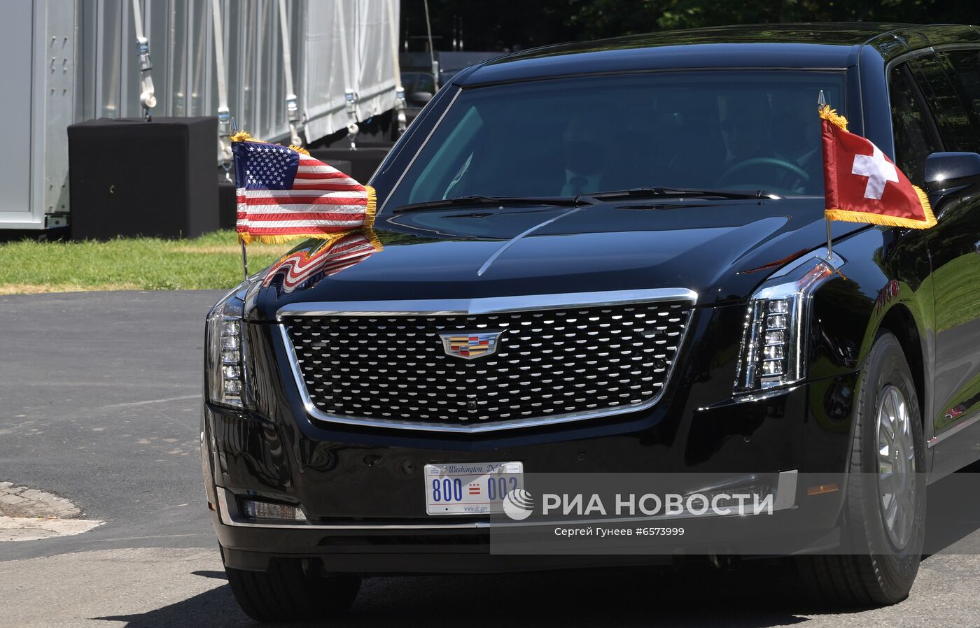 Встреча президентов России и США В. Путина и Дж. Байдена в Женеве