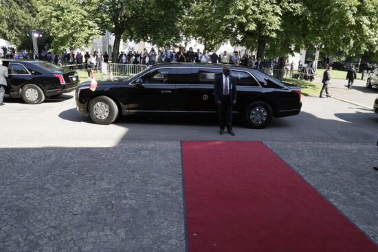 Встреча президентов России и США В. Путина и Дж. Байдена в Женеве