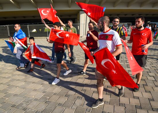 Футбол. ЧЕ-2020. Матч Турция - Уэльс