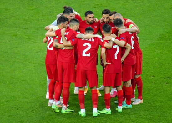 Футбол. ЧЕ-2020. Матч Турция - Уэльс