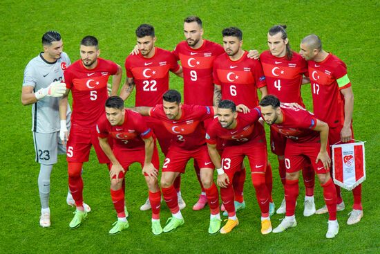 Футбол. ЧЕ-2020. Матч Турция - Уэльс