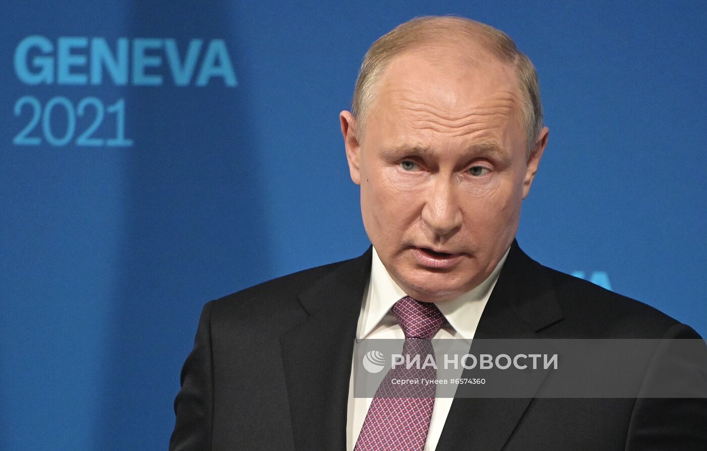 Встреча президентов России и США В. Путина и Дж. Байдена в Женеве