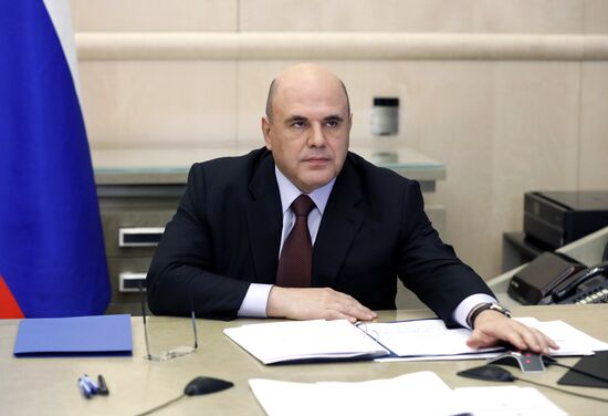 Премьер-министр РФ М. Мишустин провел заседание правительства РФ