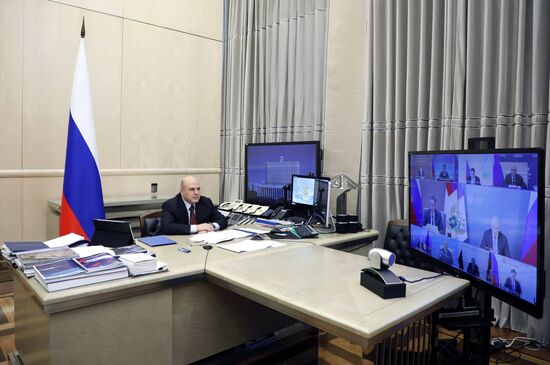 Премьер-министр РФ М. Мишустин провел заседание правительства РФ