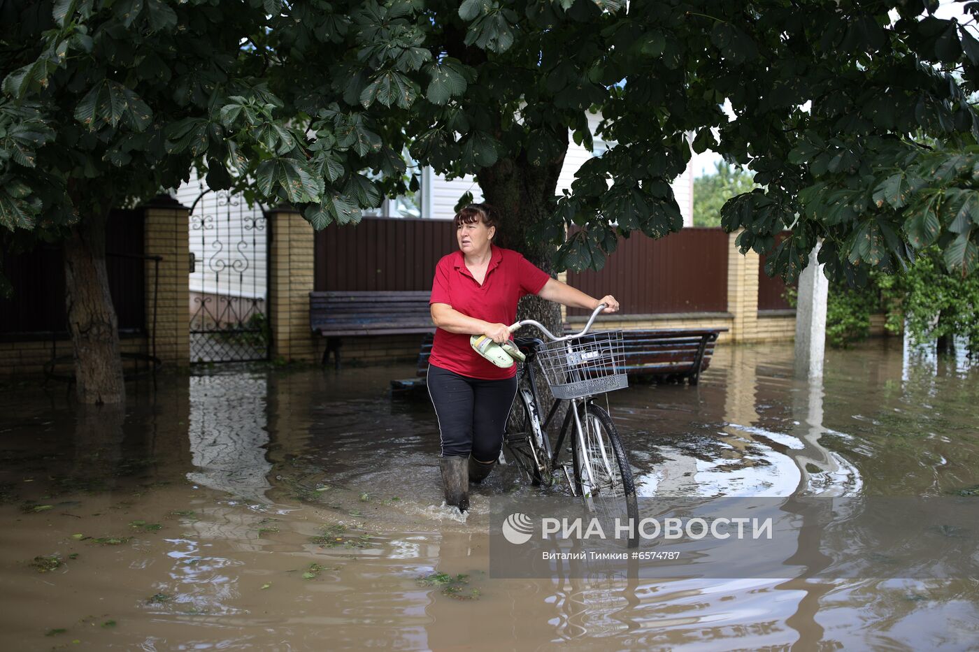 Последствия урагана с градом в Краснодарском крае