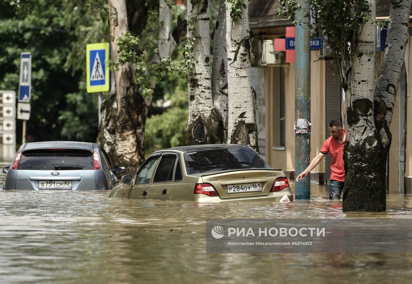 Подтопления в Керчи из-за ливней