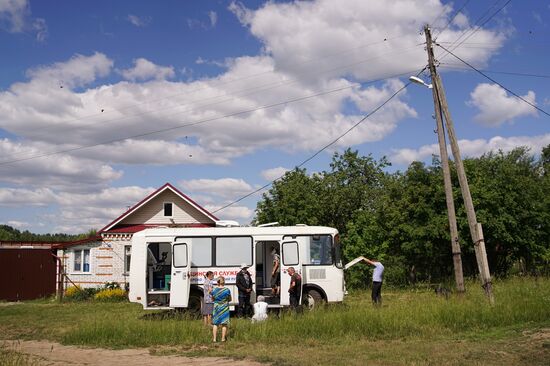 Вакцинация сельских жителей от COVID-19 в Чувашской Республике