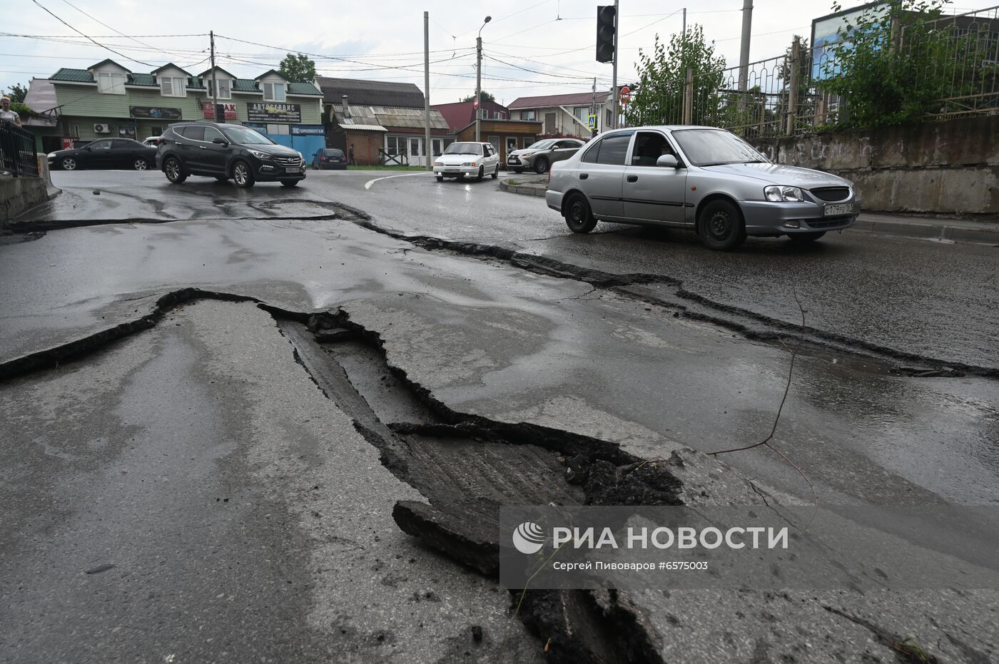 Последствия ливней в Ростове-на-Дону