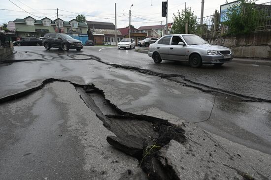 Последствия ливней в Ростове-на-Дону