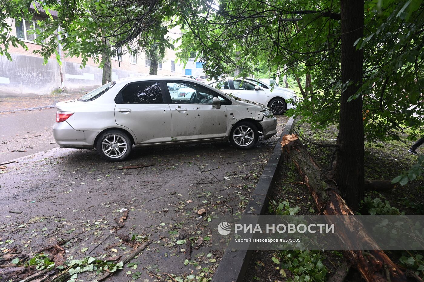 Последствия ливней в Ростове-на-Дону