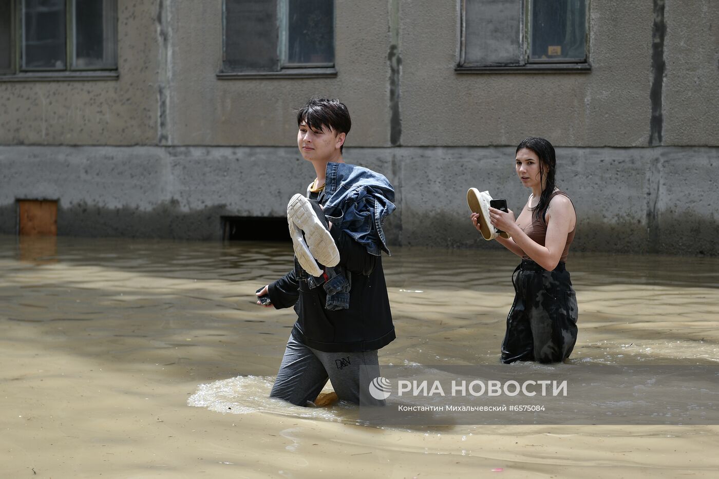 Подтопления в Керчи из-за ливней