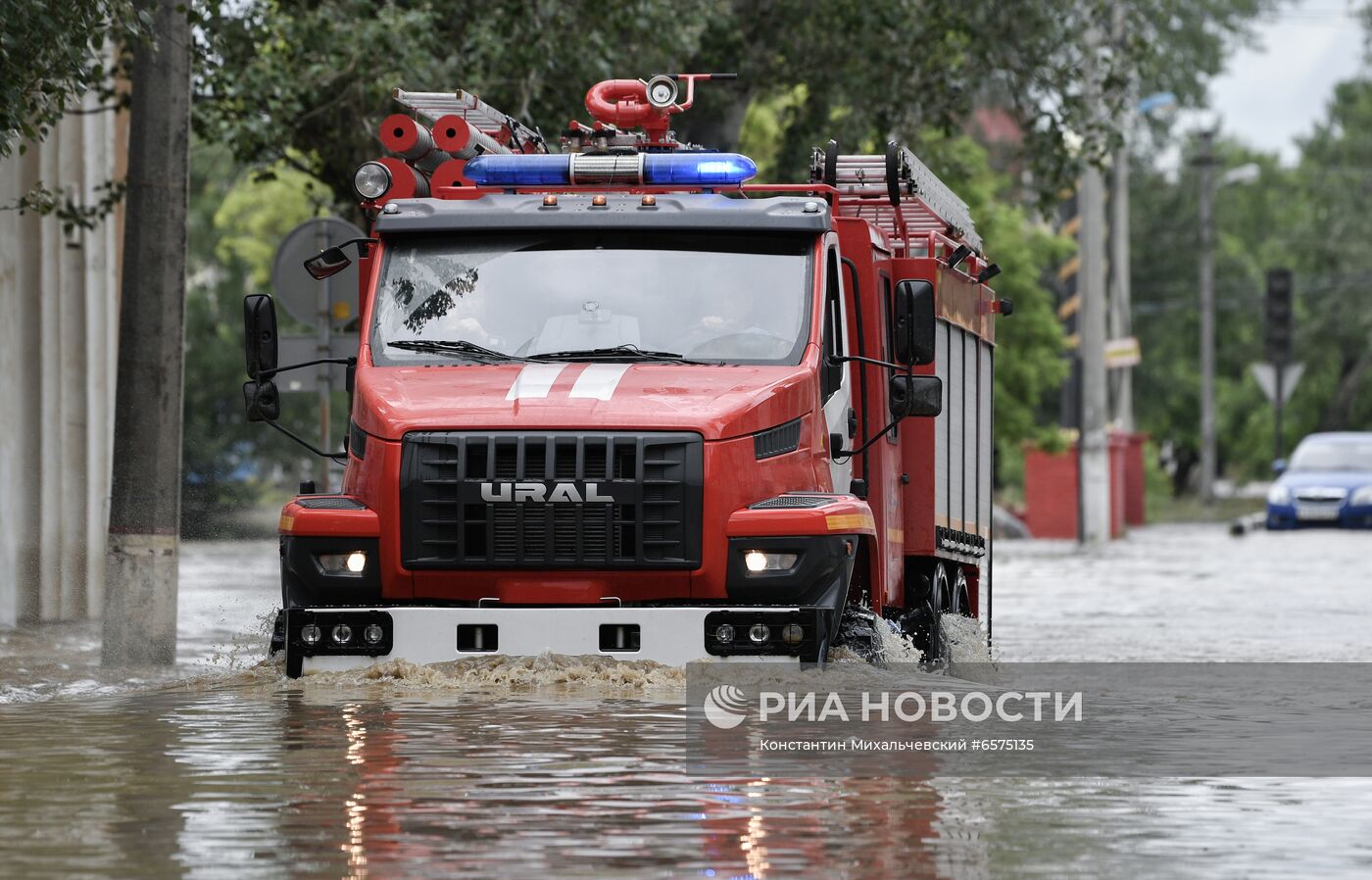 Подтопления в Керчи из-за ливней | РИА Новости Медиабанк