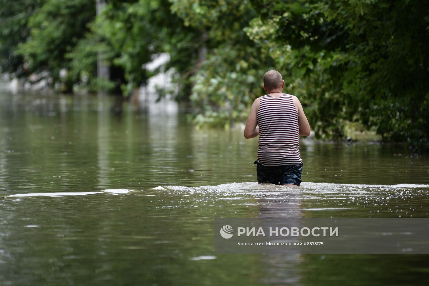 Подтопления в Керчи из-за ливней