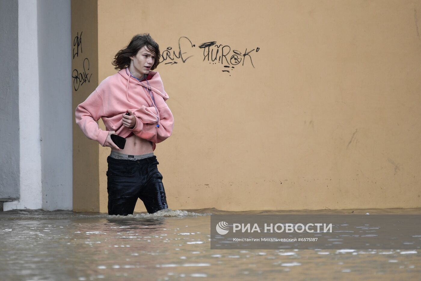 Подтопления в Керчи из-за ливней