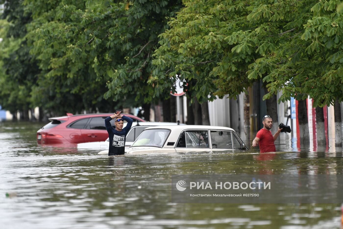 Подтопления в Керчи из-за ливней