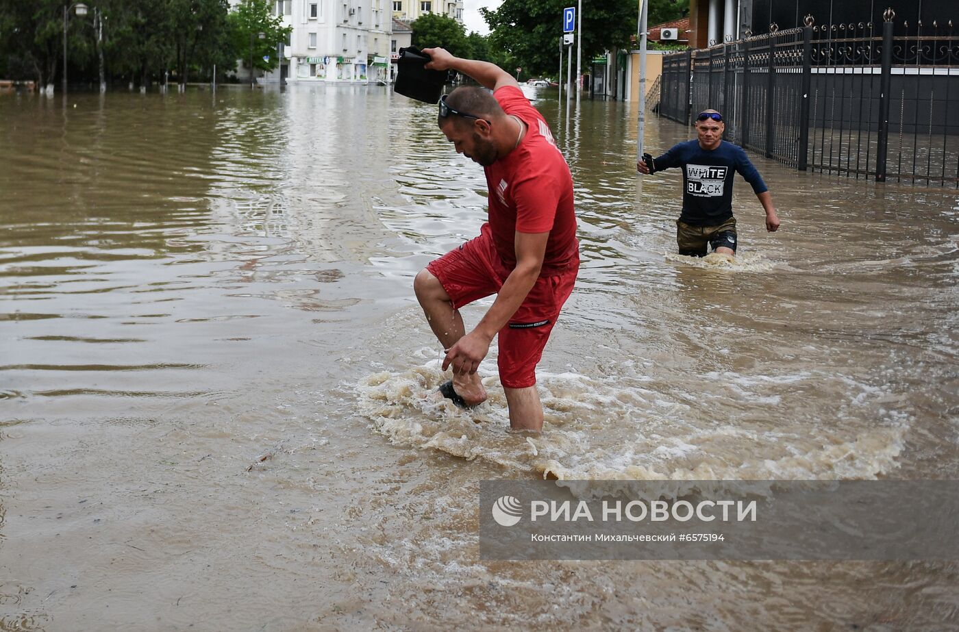 Подтопления в Керчи из-за ливней