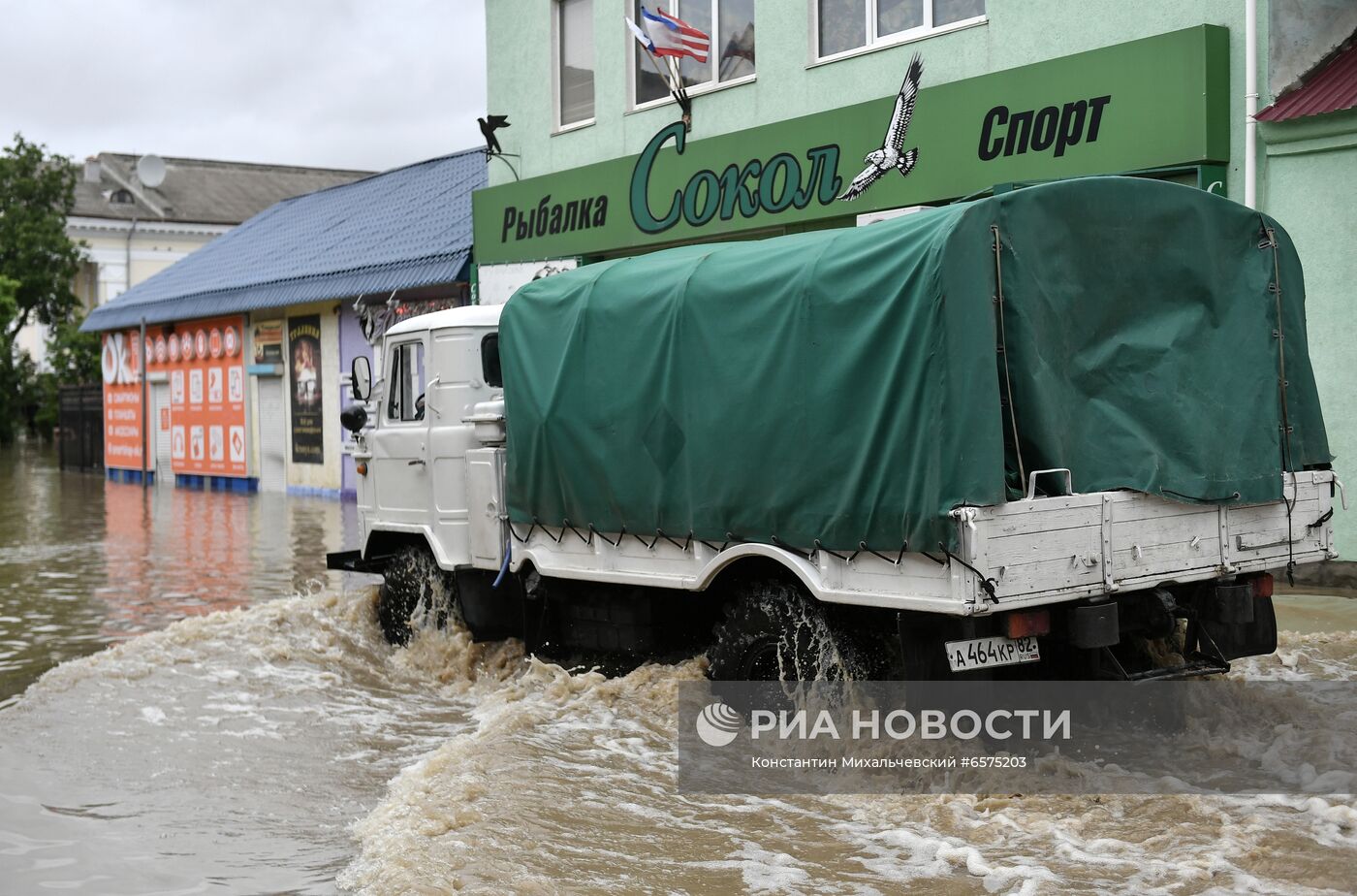 Подтопления в Керчи из-за ливней