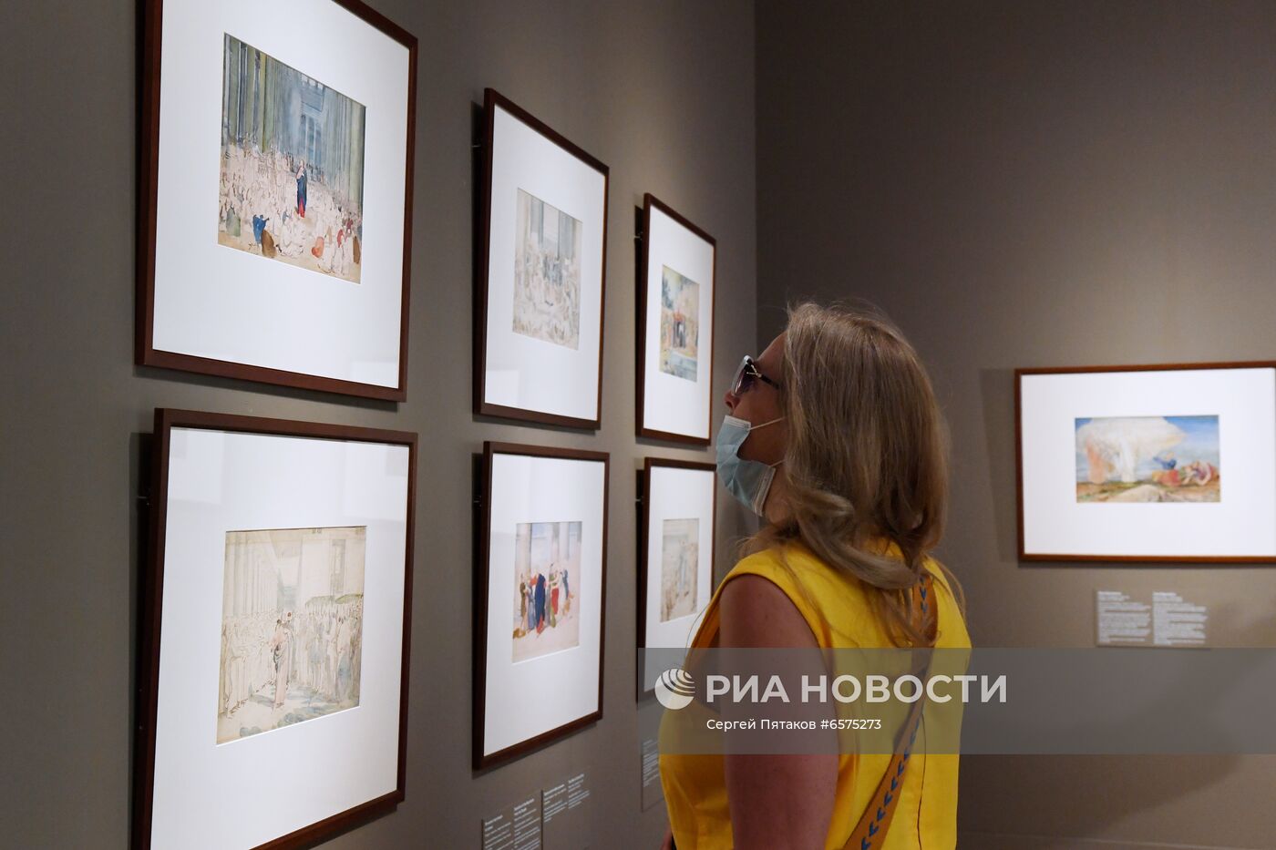 Выставка "Александр Иванов. Библейские эскизы. Чудеса и проповеди Христа"