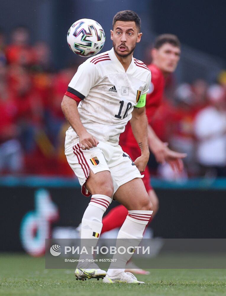 Футбол. ЧЕ-2020. Матч Дания - Бельгия