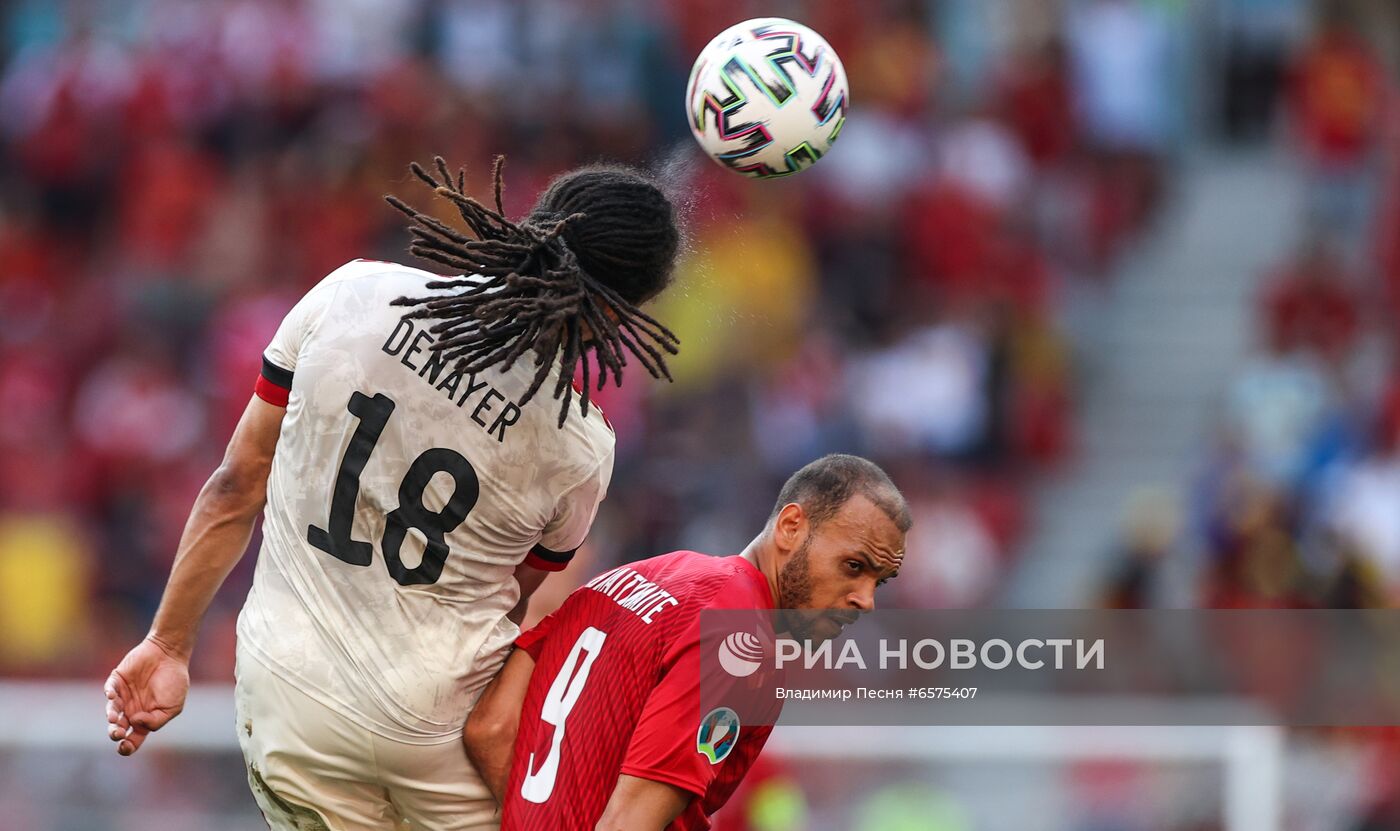 Футбол. ЧЕ-2020. Матч Дания - Бельгия