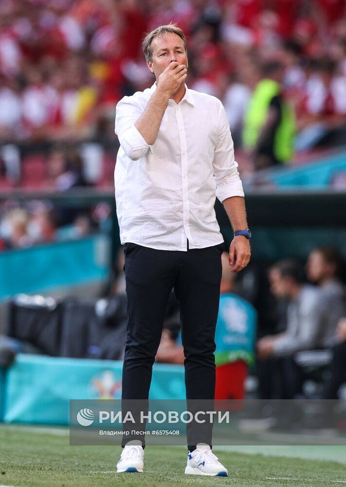 Футбол. ЧЕ-2020. Матч Дания - Бельгия