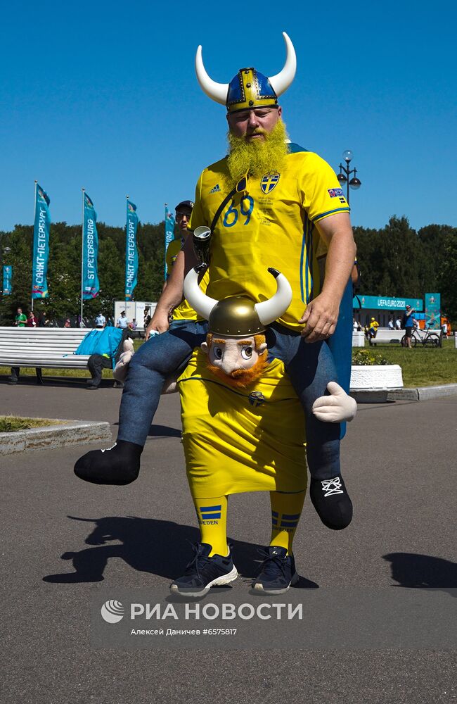 Футбол. ЧЕ-2020. Матч Швеция - Словакия