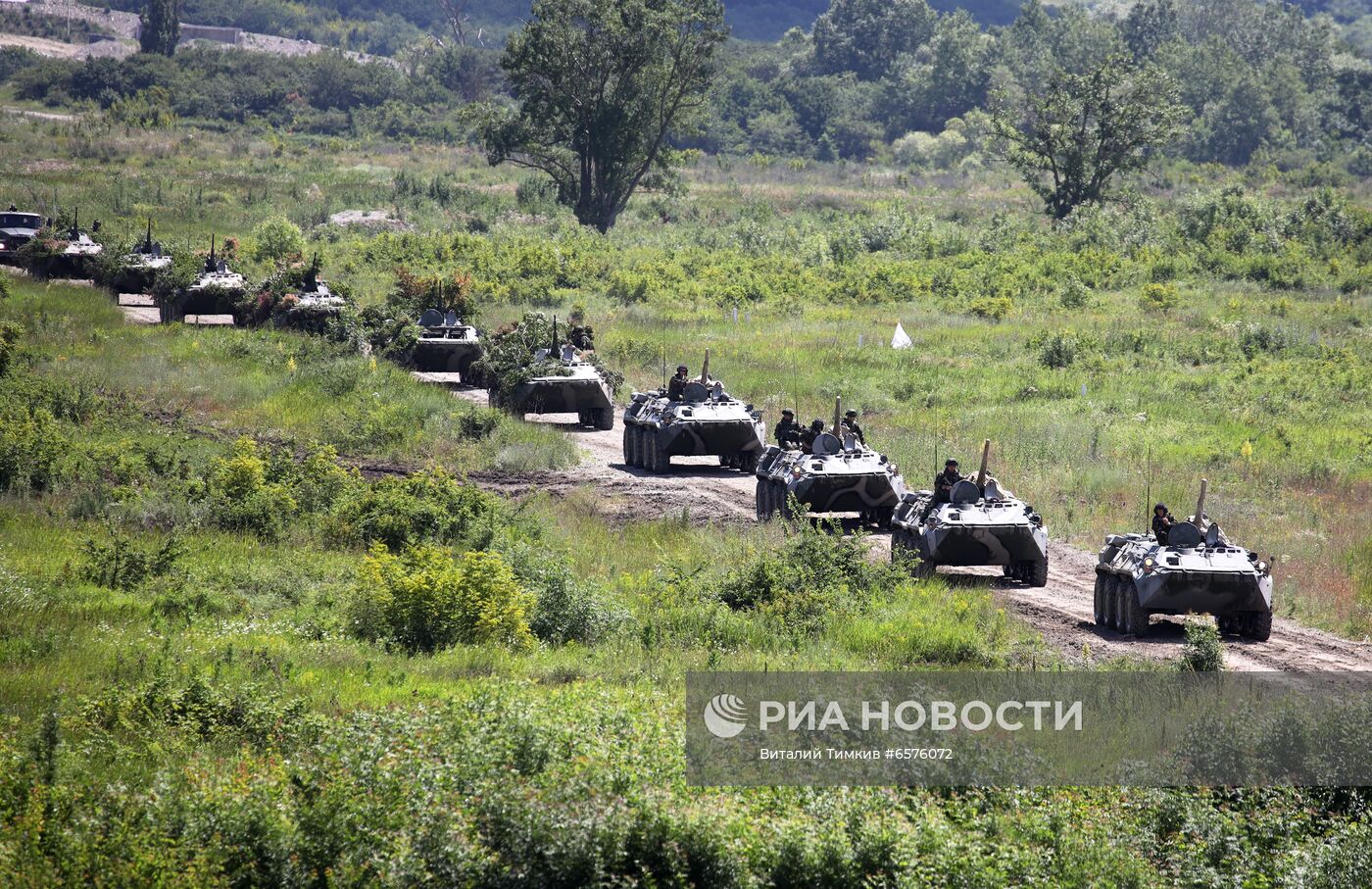 Военные учения "Славянское братство"