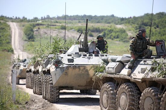 Военные учения "Славянское братство"