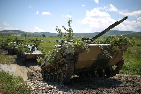 Военные учения "Славянское братство"