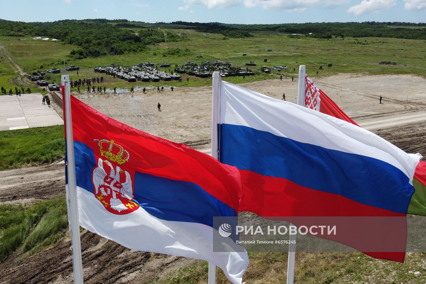 Военные учения "Славянское братство"