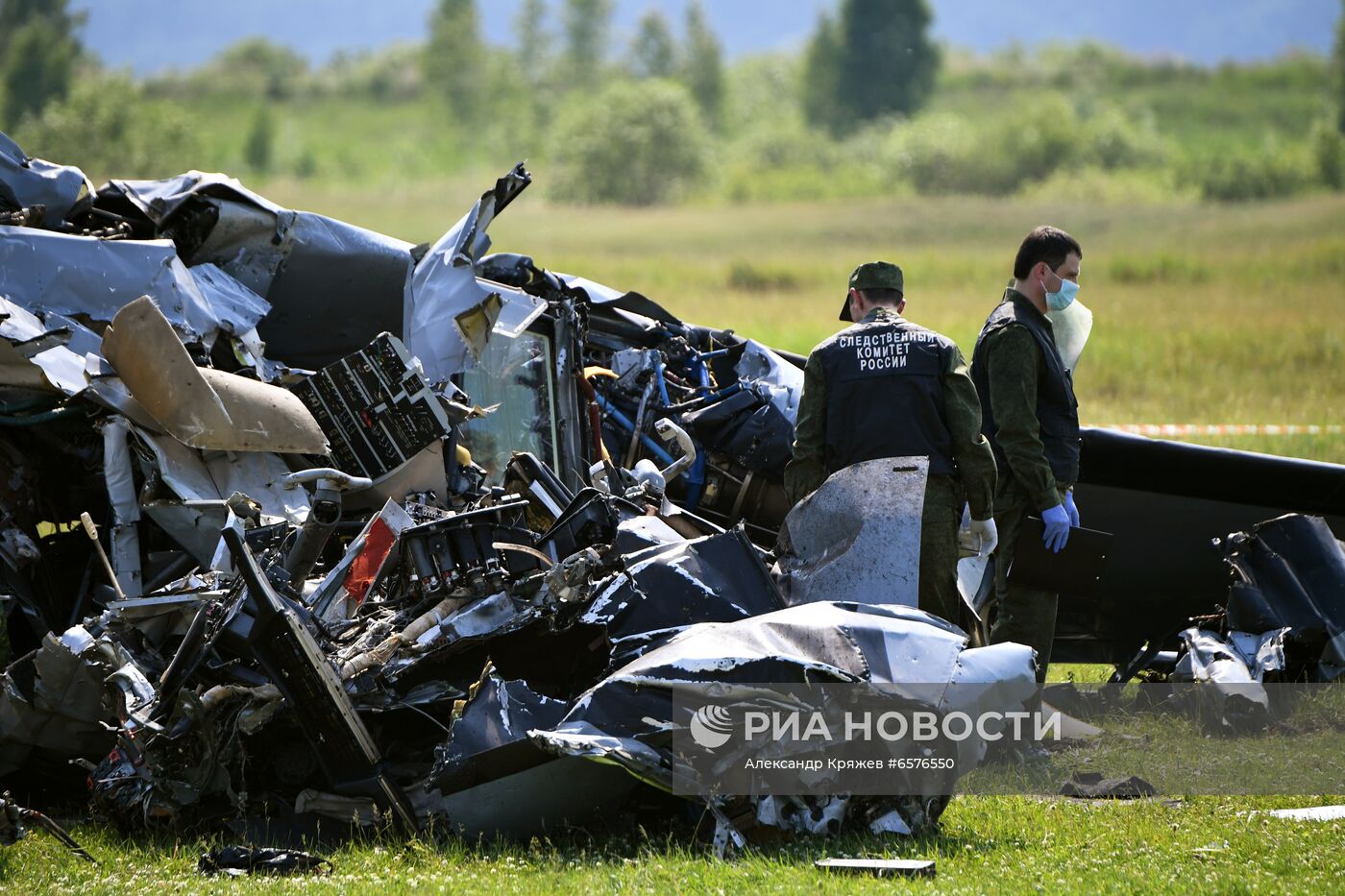 Крушение самолёта Л-410 в Кузбассе