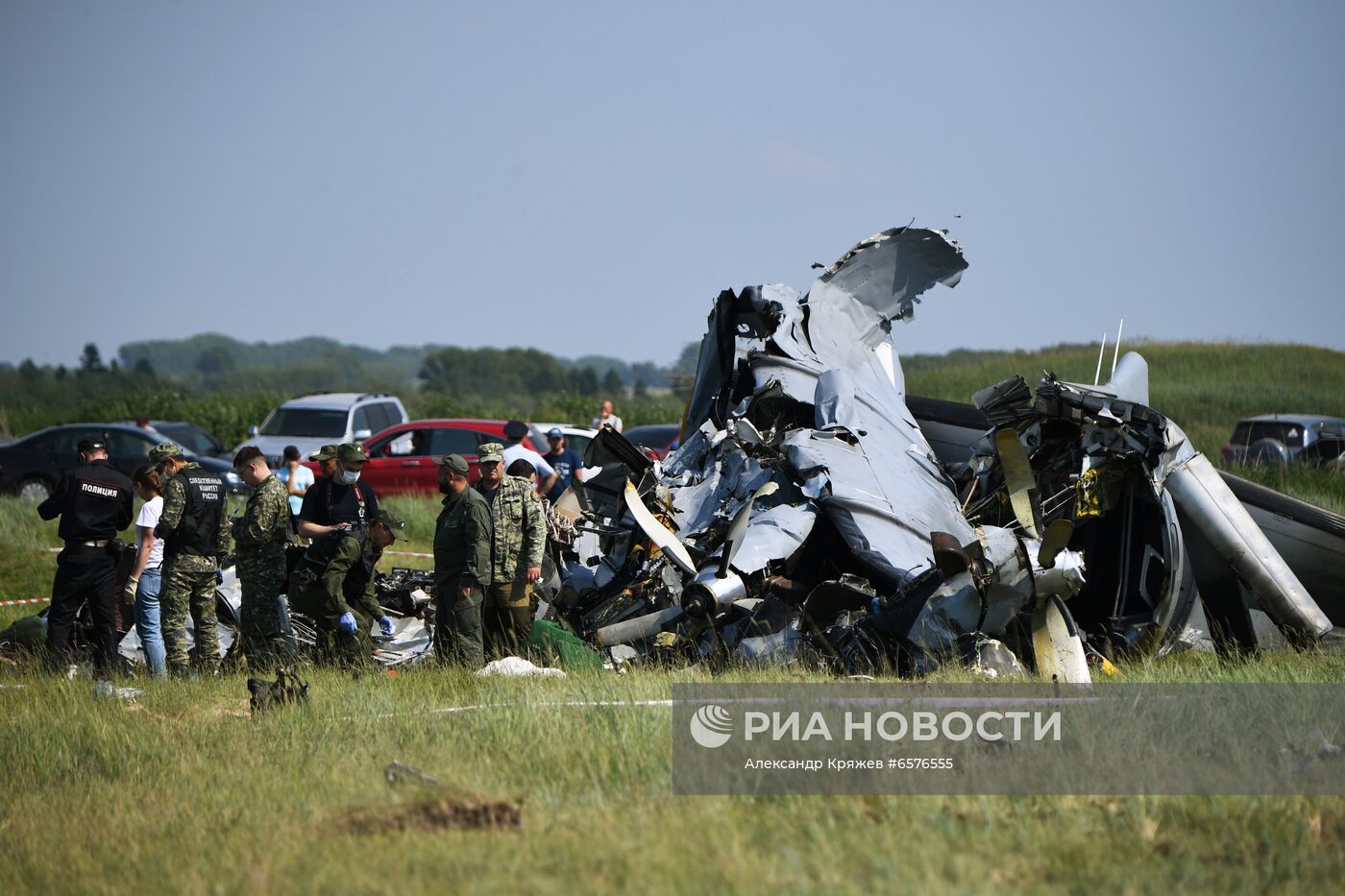 Крушение самолёта Л-410 в Кузбассе