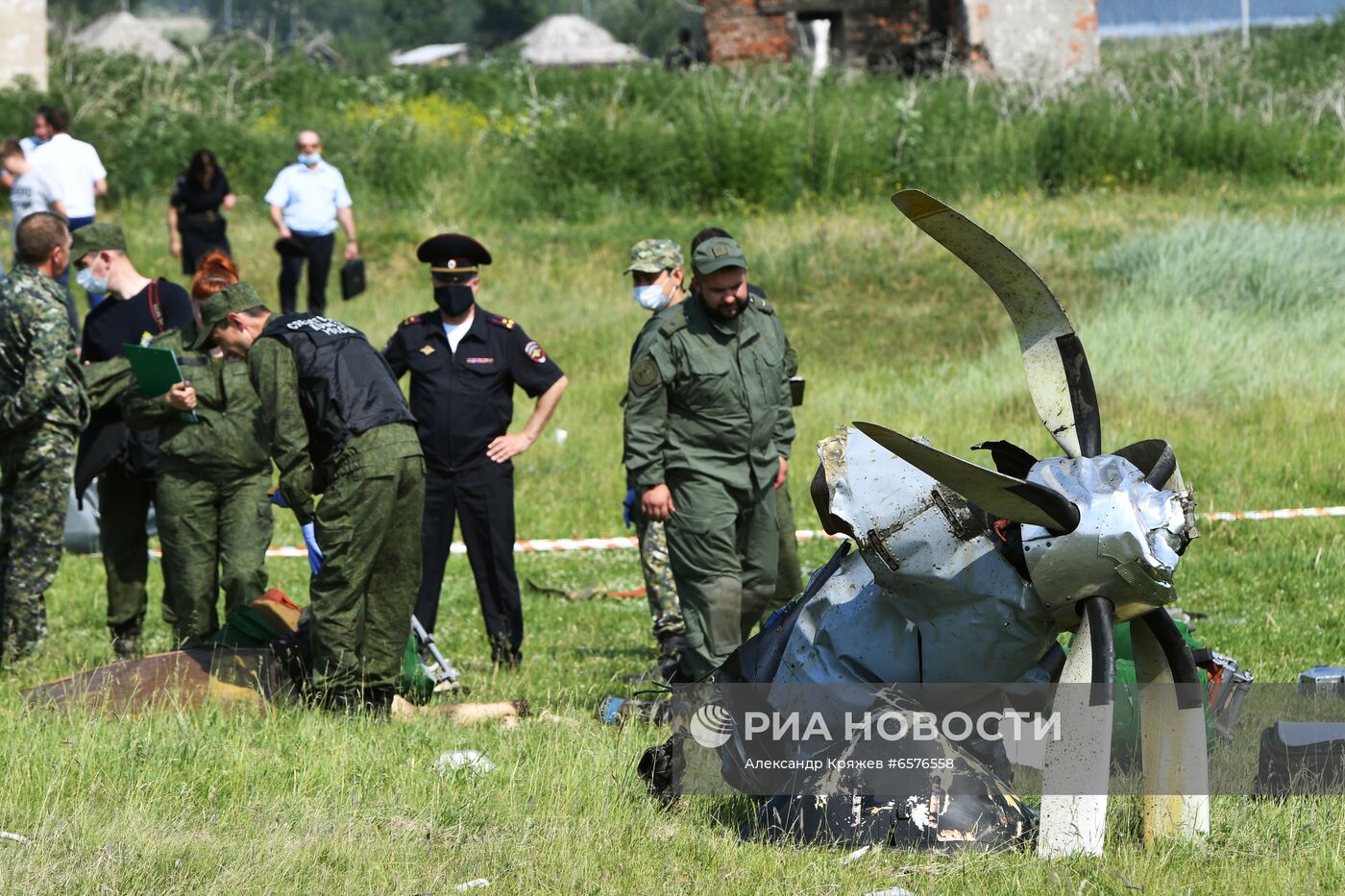 Крушение самолёта Л-410 в Кузбассе