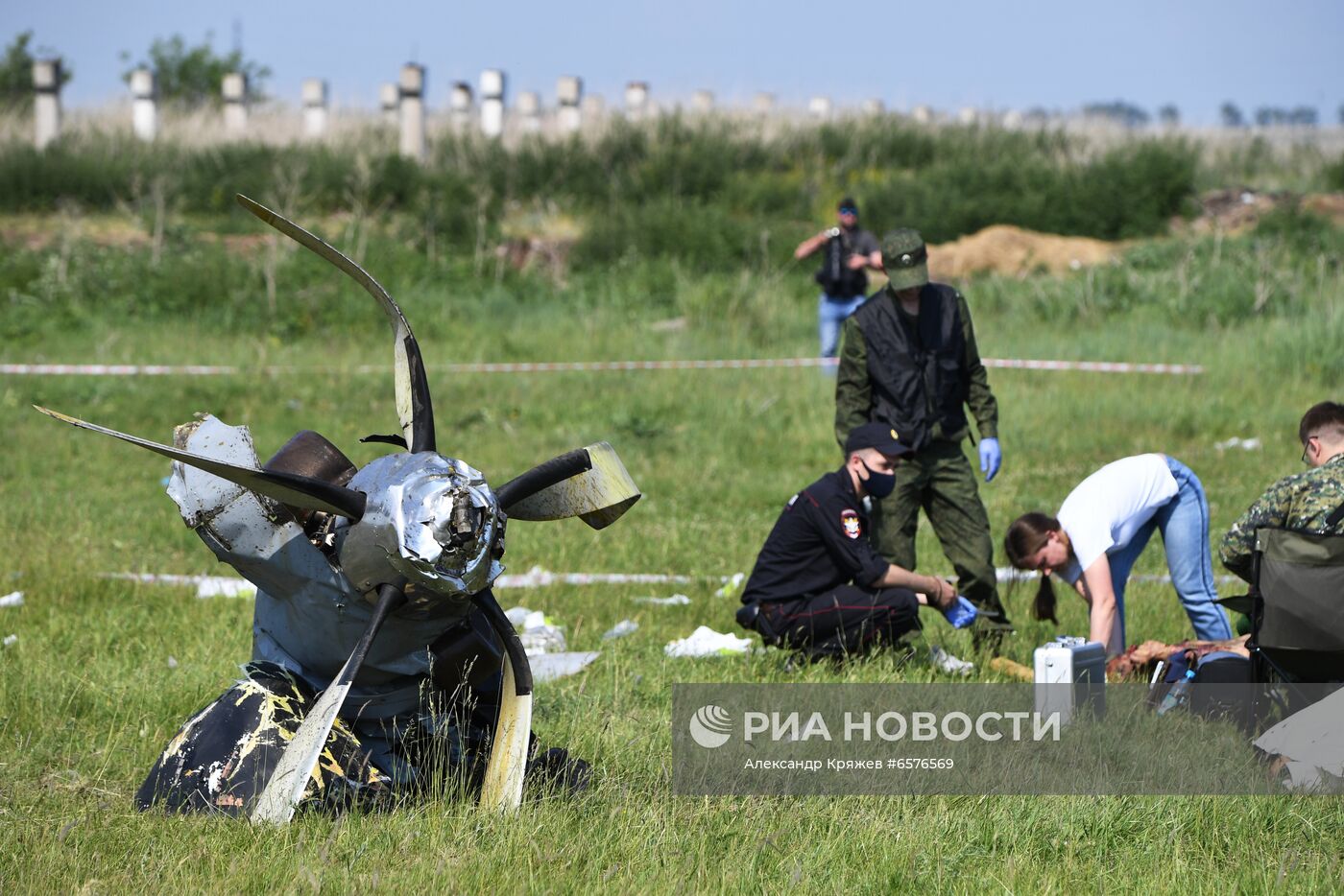 Крушение самолёта Л-410 в Кузбассе