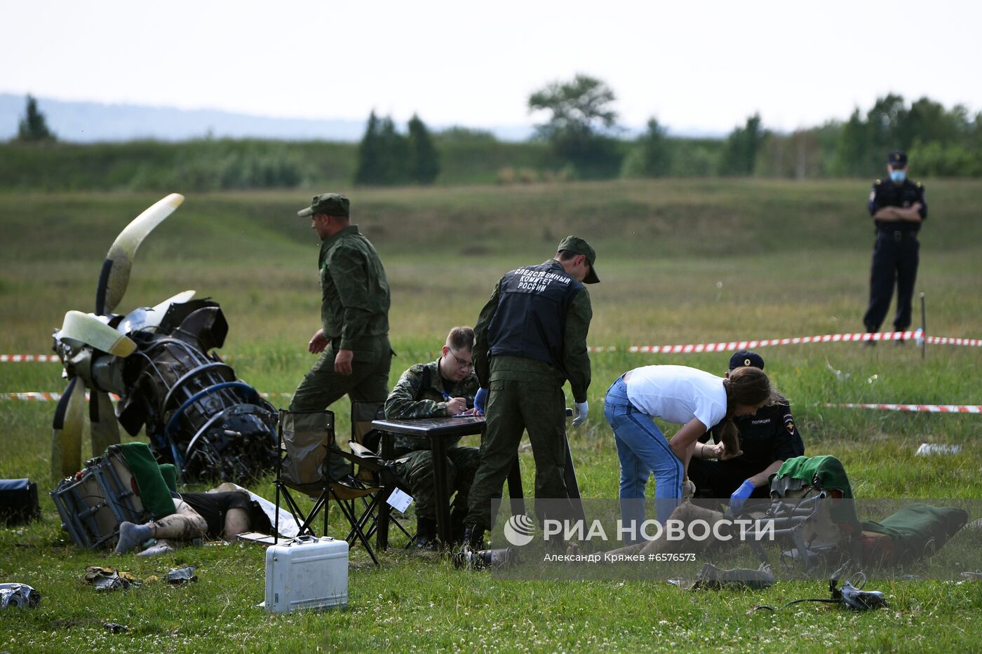 Крушение самолёта Л-410 в Кузбассе