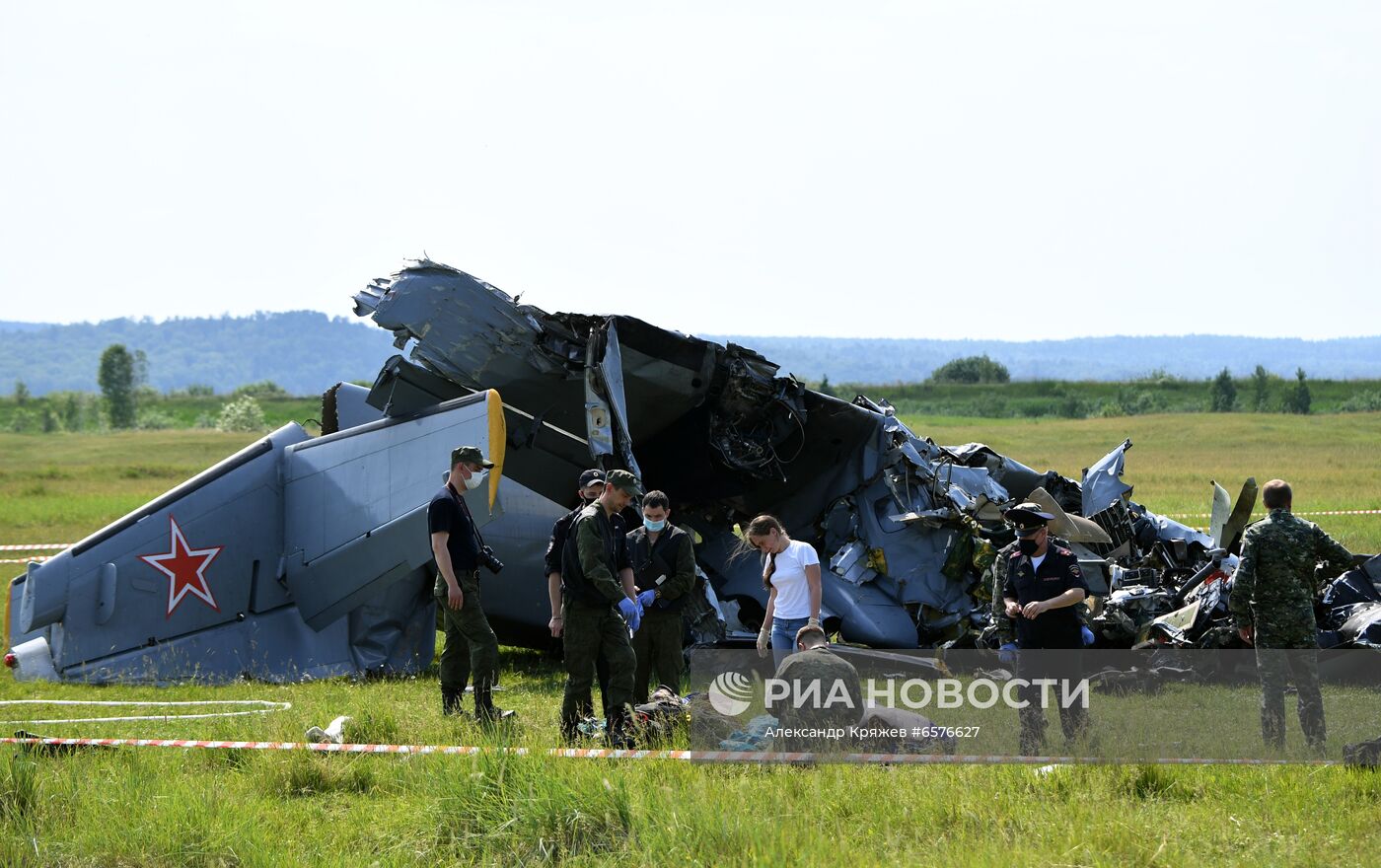 Крушение самолёта Л-410 в Кузбассе