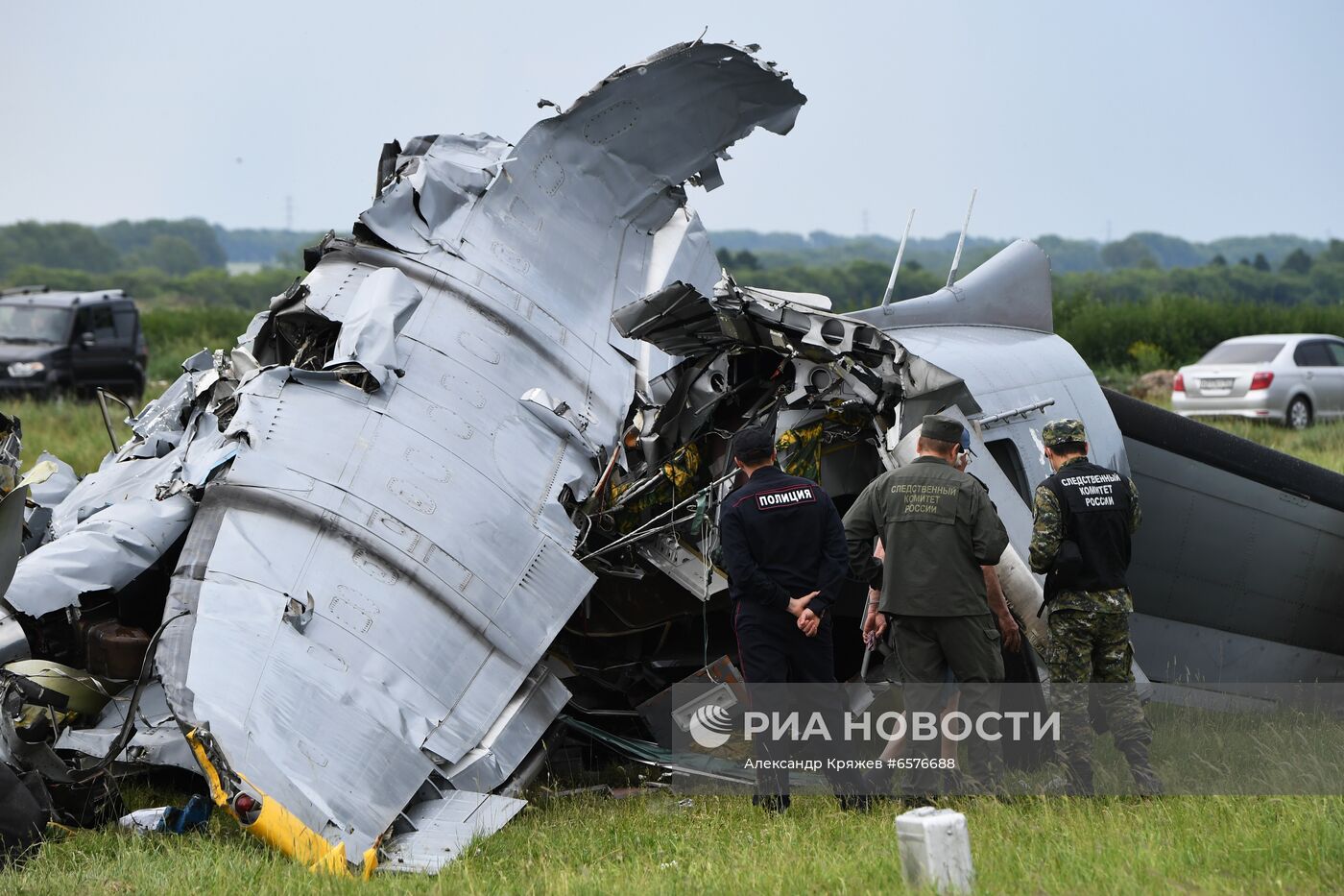 Крушение самолёта Л-410 в Кузбассе