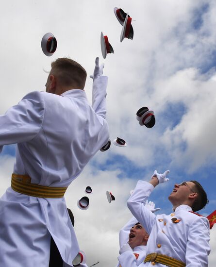 Выпуск в Уссурийском суворовском военном училище